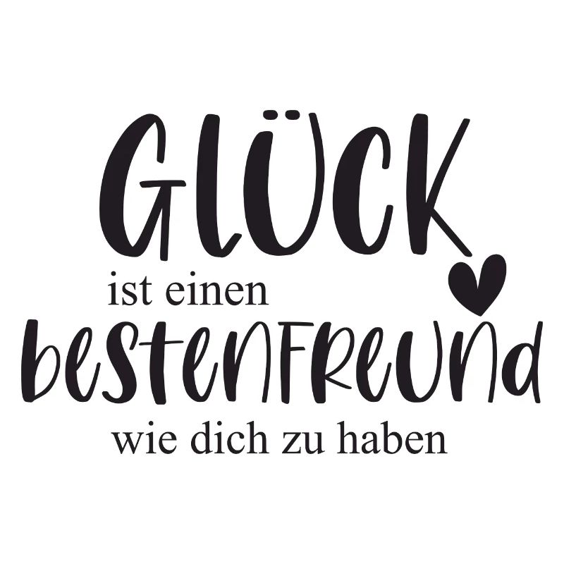 bester Freund Freundschaft Geschenk Glück