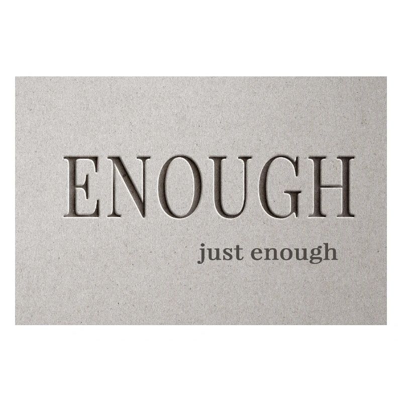 Assez – juste assez