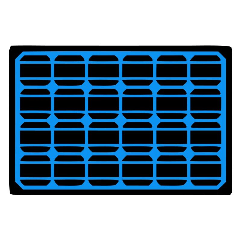 Solar Panel Photovoltaic Icon