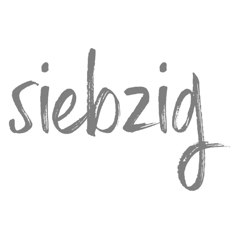 70 siebzig 70. Geburtstag Geschenk Geschenkidee