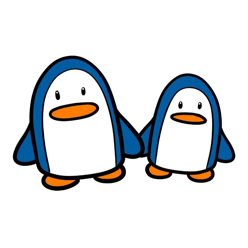 Zwei Pinguine