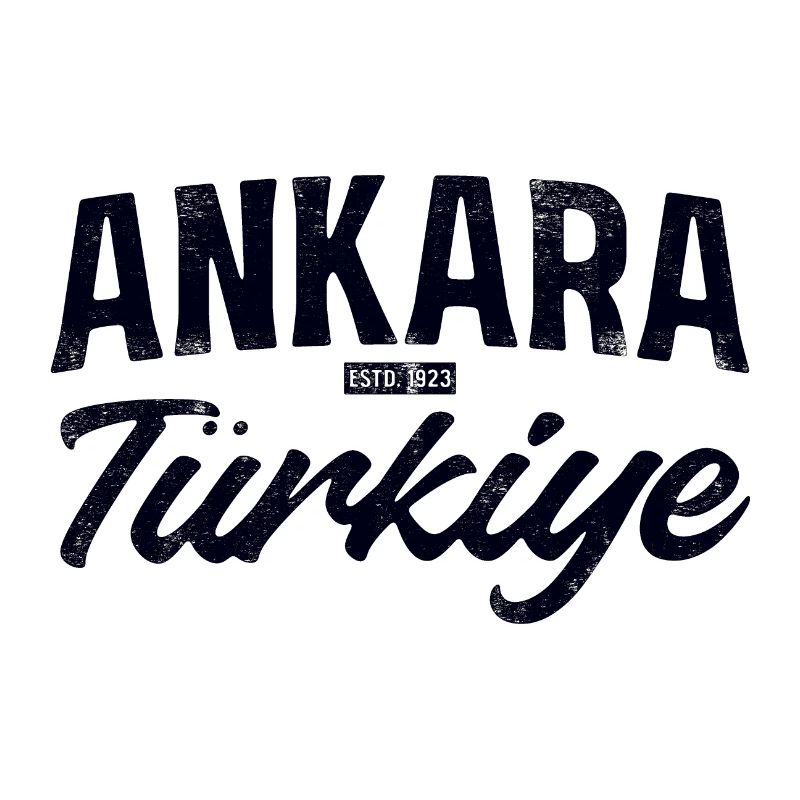 Ankara Turkiye Font Logo