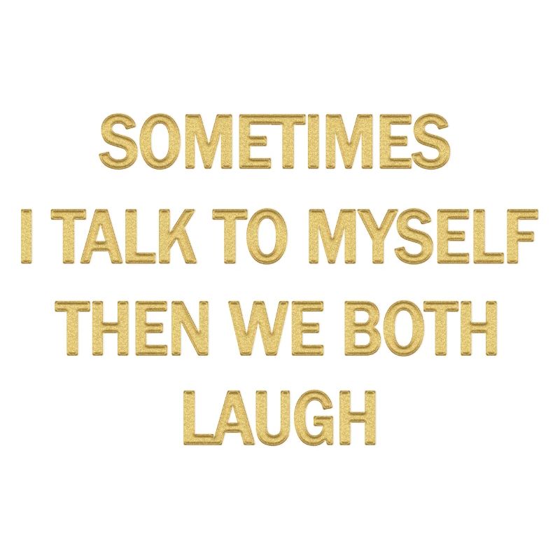 Conception de citation d’humour autoréflexif