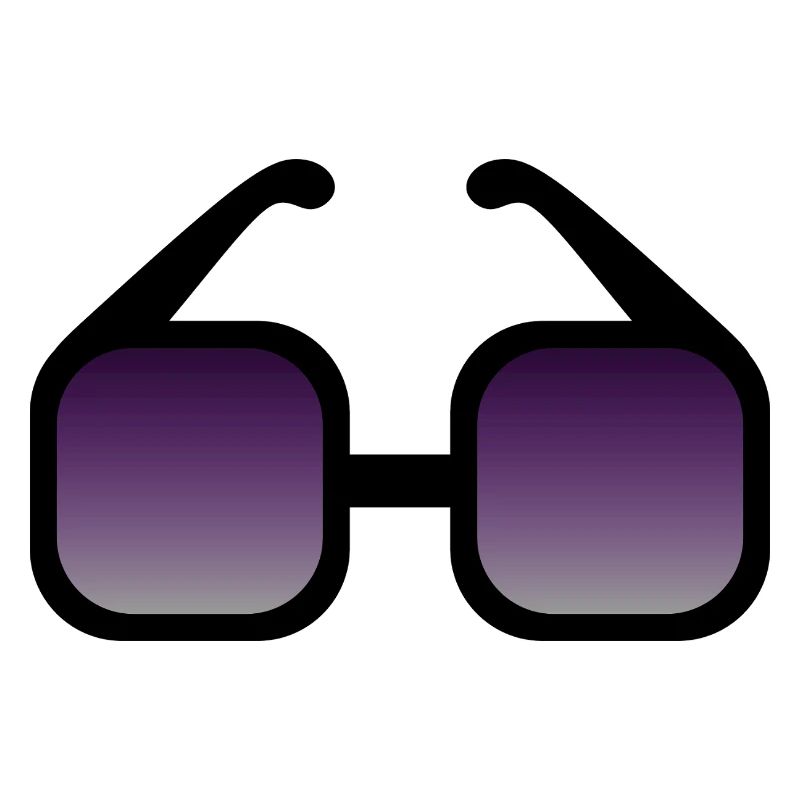 Black Gradient Sunglasses 