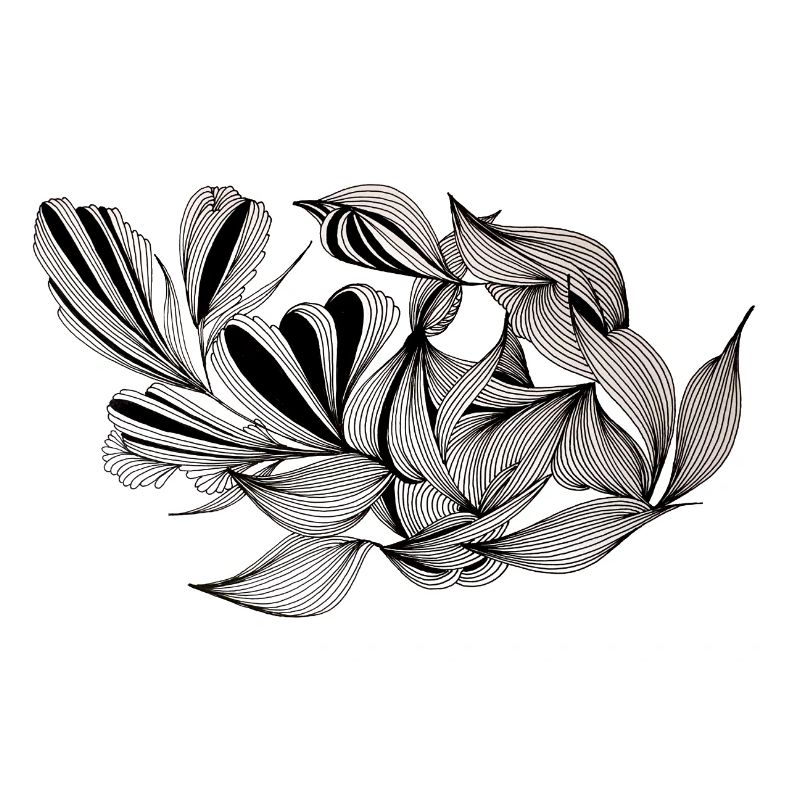 Black and white sheet duo