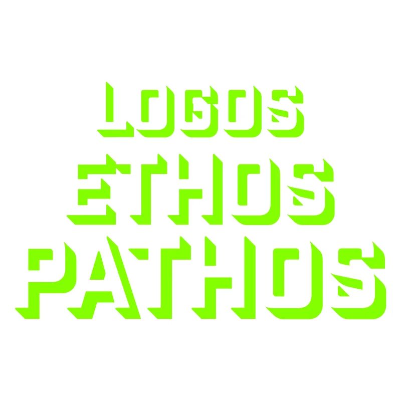 Logos Ethos Pathos Rhetoric Philosophy Student