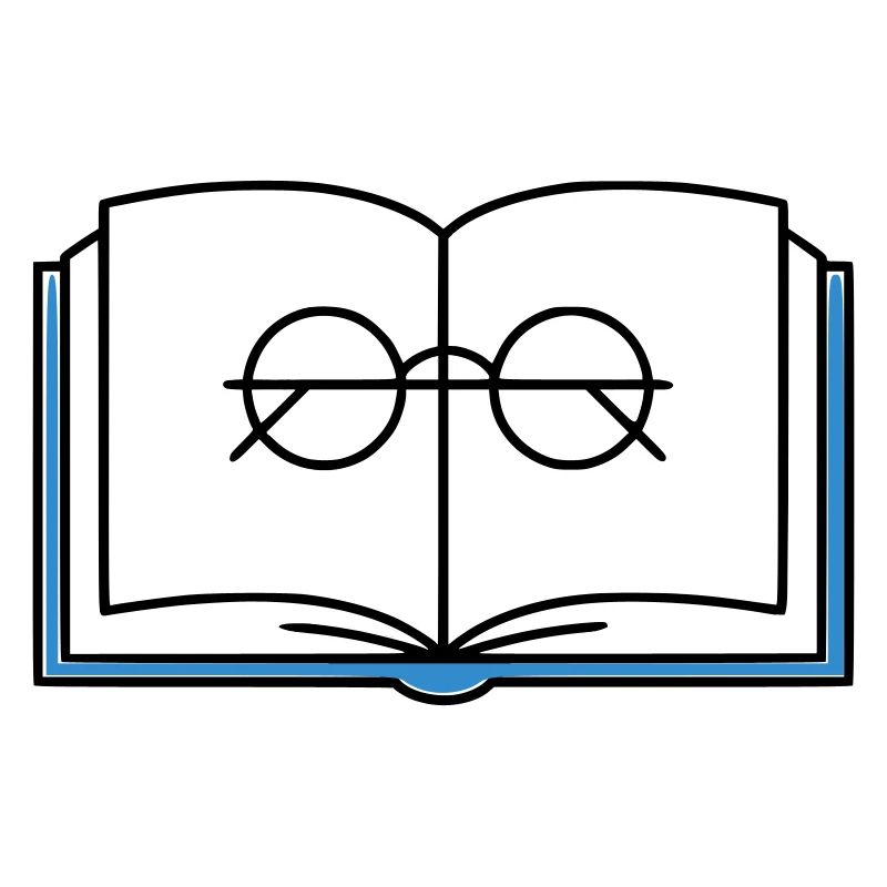 Open Book Glasses School