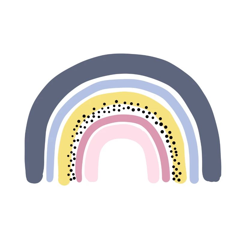 Rainbow pastel