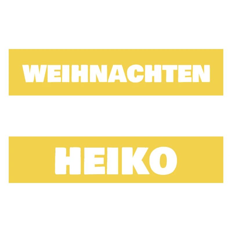 Heiko as a first name