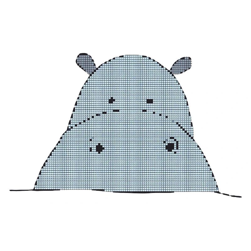 Pixel-friendly hippo