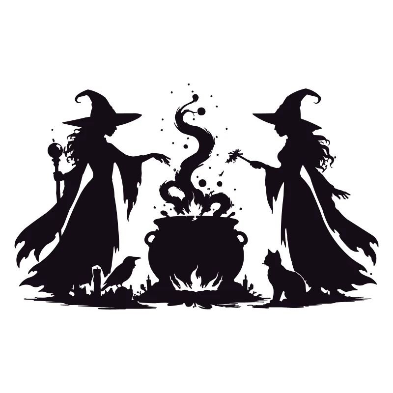 Witch's Cauldron Witch Magic Duo