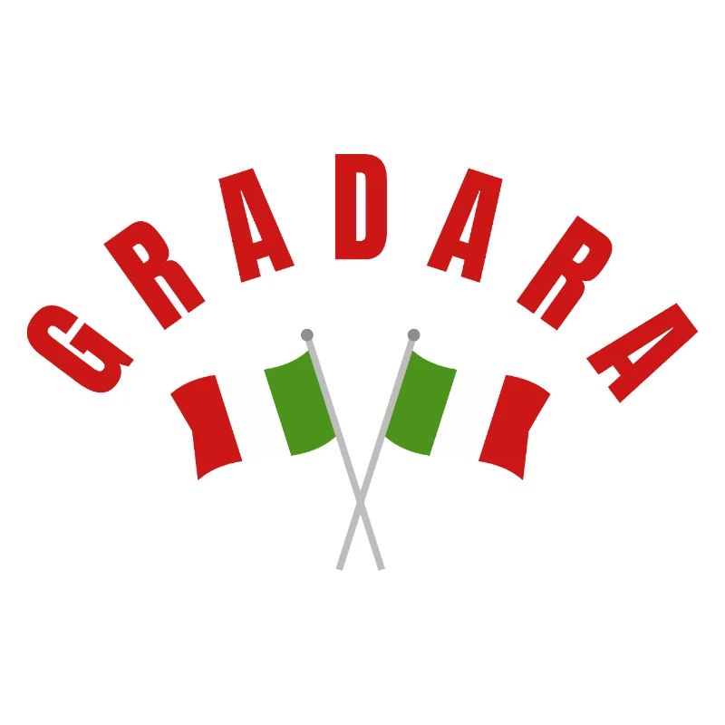 Gradara Italian Flags Crest