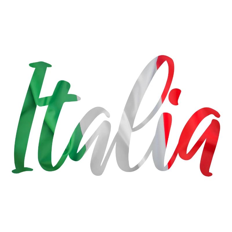 Couleurs du drapeau du ruban d’Italie