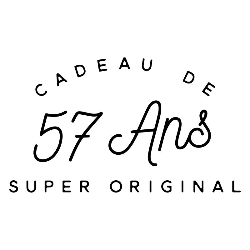 Cadeau 57 ans 