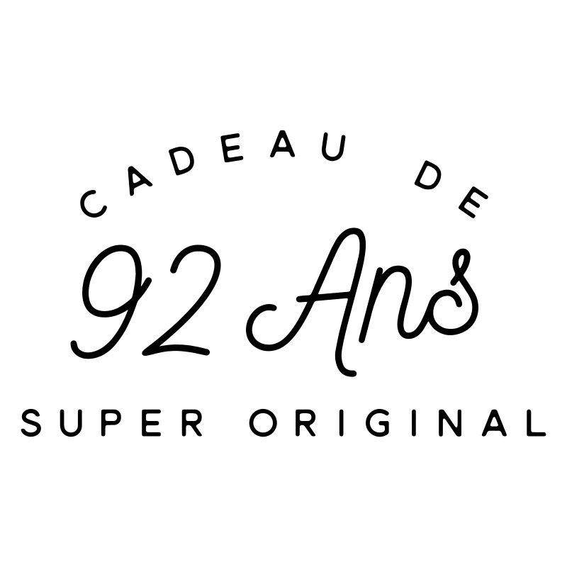 Cadeau 92 ans 