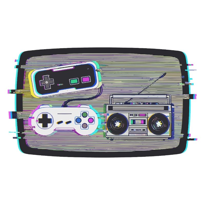 Nostalgie glitchy