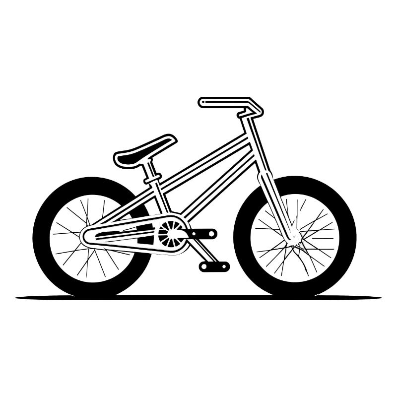 BMX Bicycle Sketch