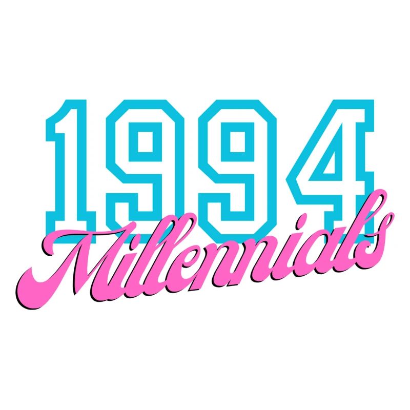 1994 Millennials Retro Datum Design