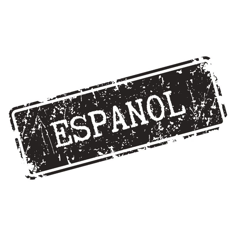 Conception de lettrage inspirée de l'espagnol