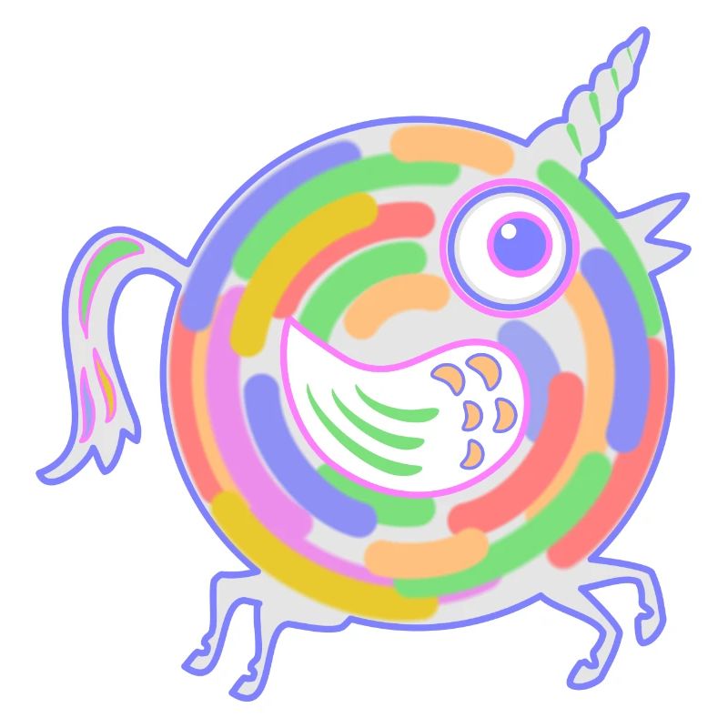 Pferd mit Flügeln