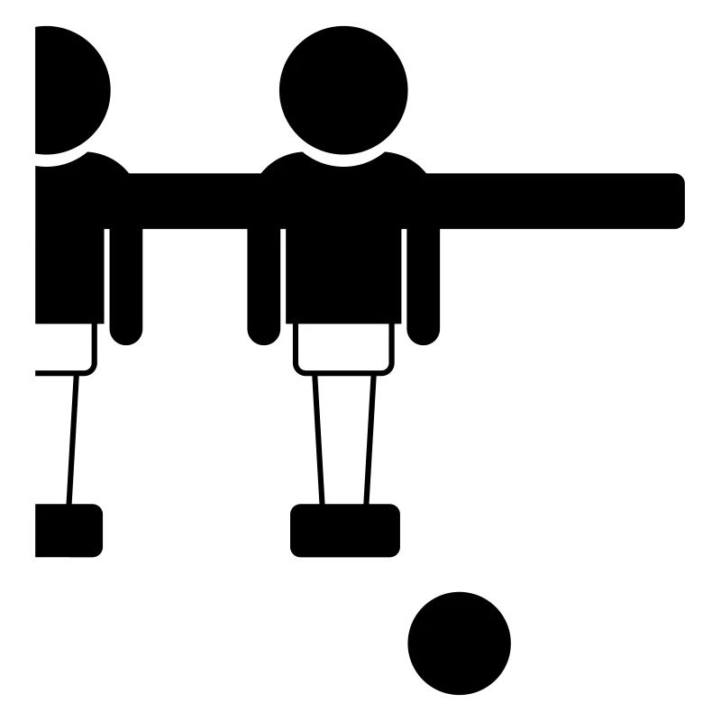 Retro Tischfussball Kicker Design - Goal Getter