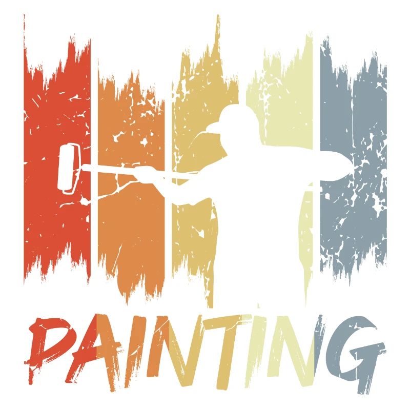 Peintre rétro