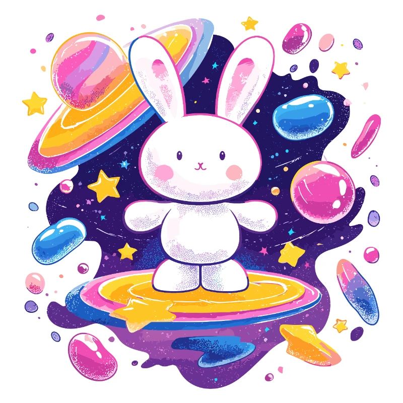 Lapin de l’Espace Impulsion du Royaume Stellaire