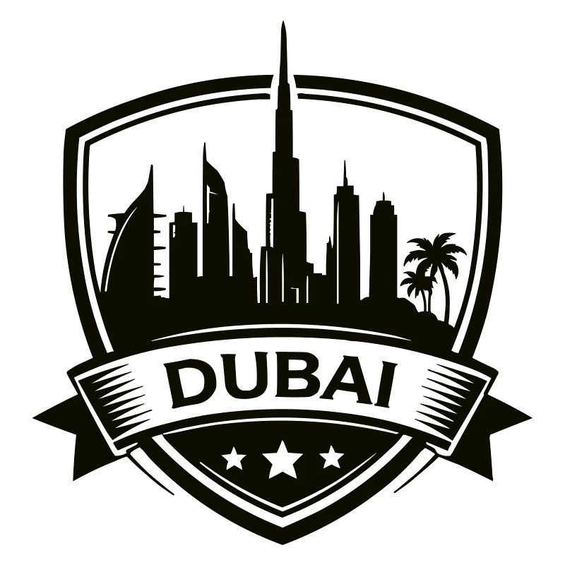 Bouclier de la Skyline de Dubaï