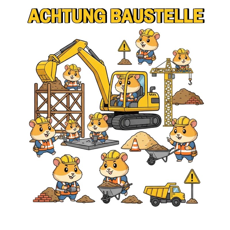 Hamster construction site