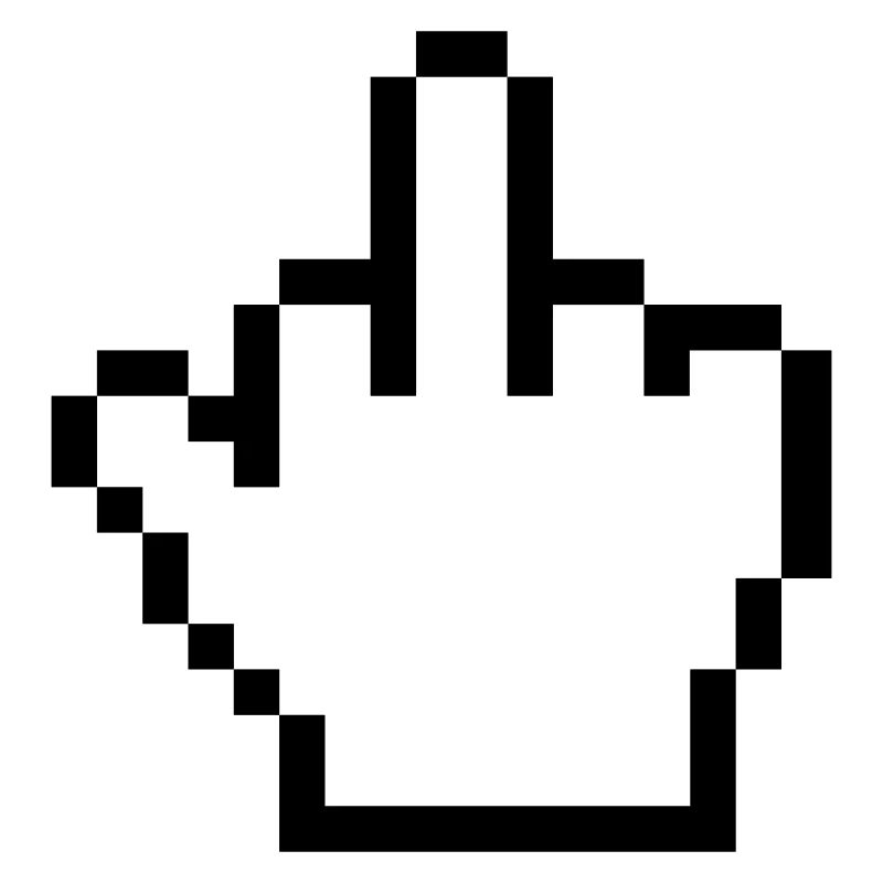 Mouse Hand Middle Finger Mouse Pointer