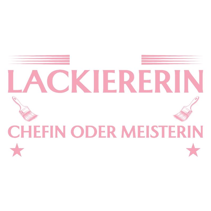 Handwerkerin Chefin oder Meisterin - Lackiererin