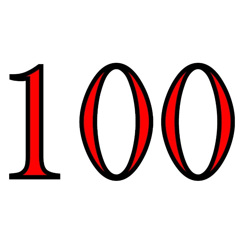 100. 100 ANS. 100e ANNIVERSAIRE. ANNIVERSAIRE 100