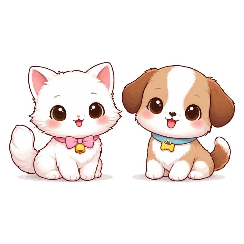 Dessin Chat Chien