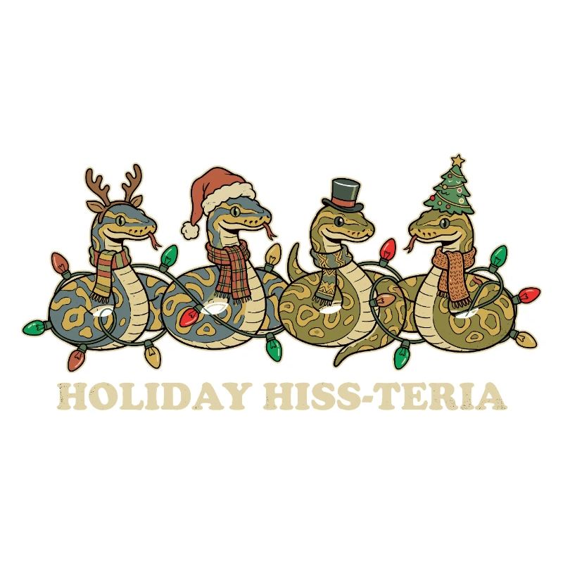 Königspython Weihnachtsbeleuchtung Geschenk