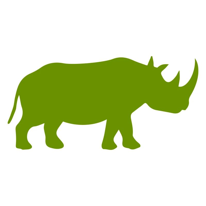  Nashorn Silhouette