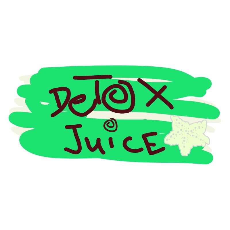 Detox juice text