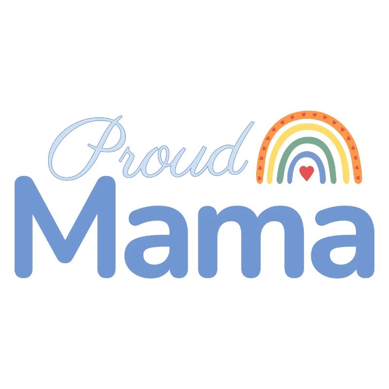 Proud Mama Regenbogen