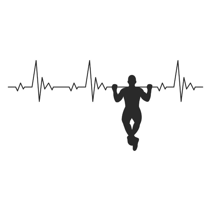 Calisthenics Heartbeat Pull-Up ECG