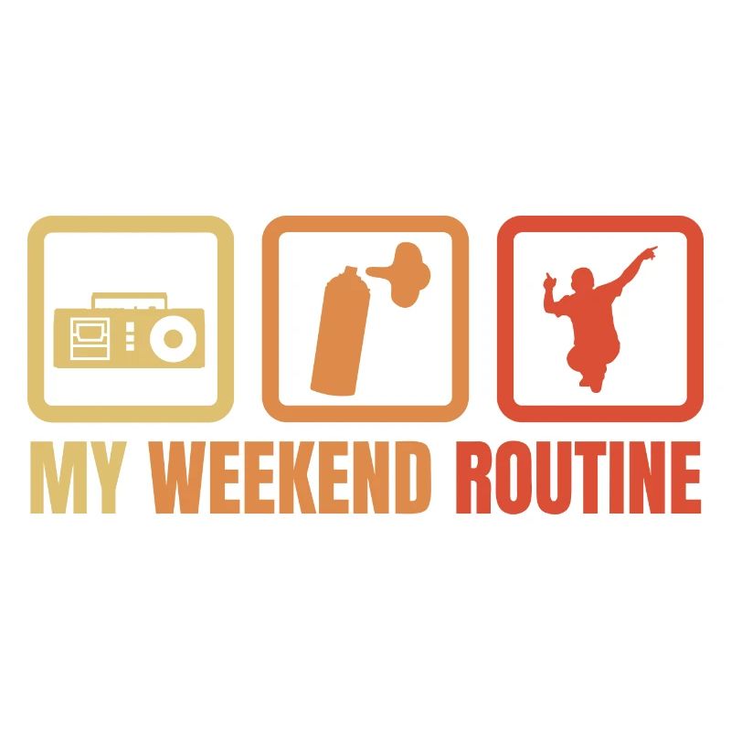 Break Dancer Wochenendroutine