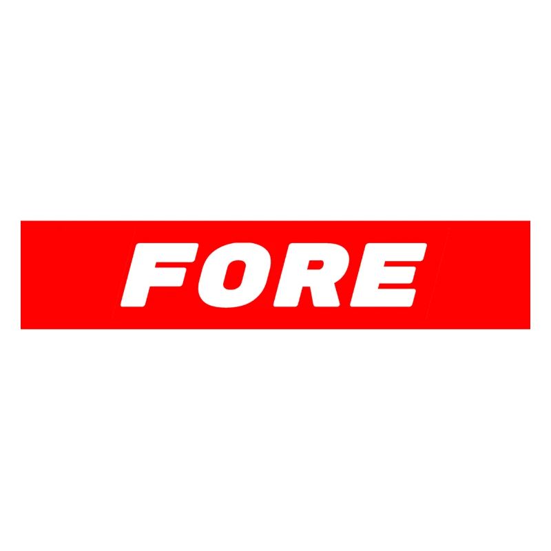 FORE Golf Attention - Golf Golfers Golfing