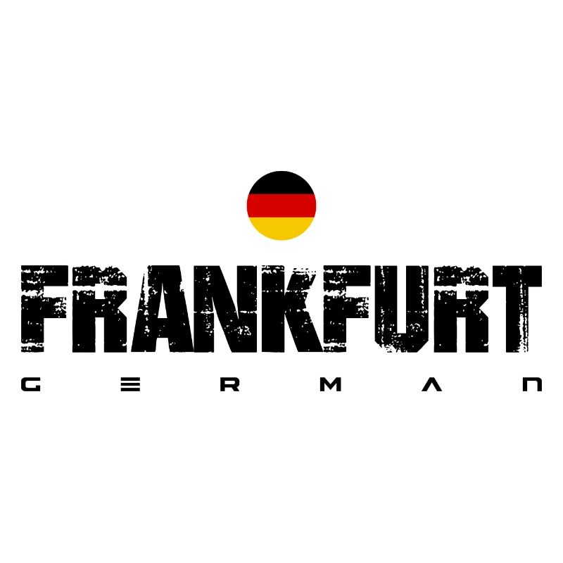 Minimalist German Flag Emblem