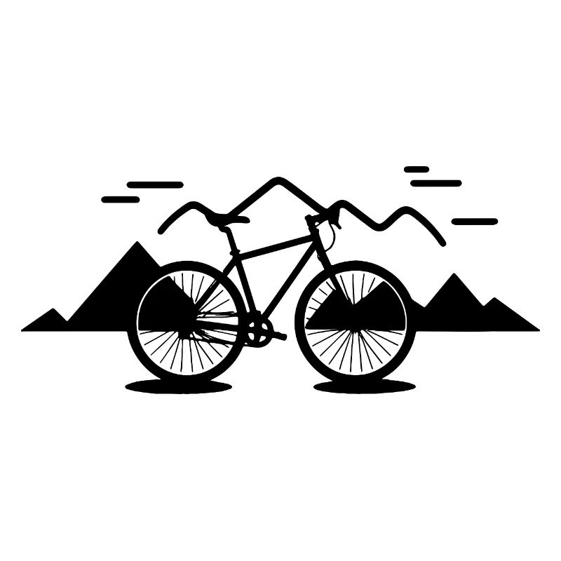 Mountain Biking Sketch