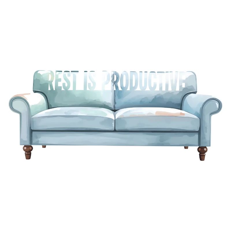 Rest Is Productive Motivational Art