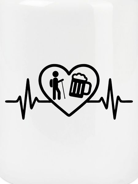 Heart Camping Bier