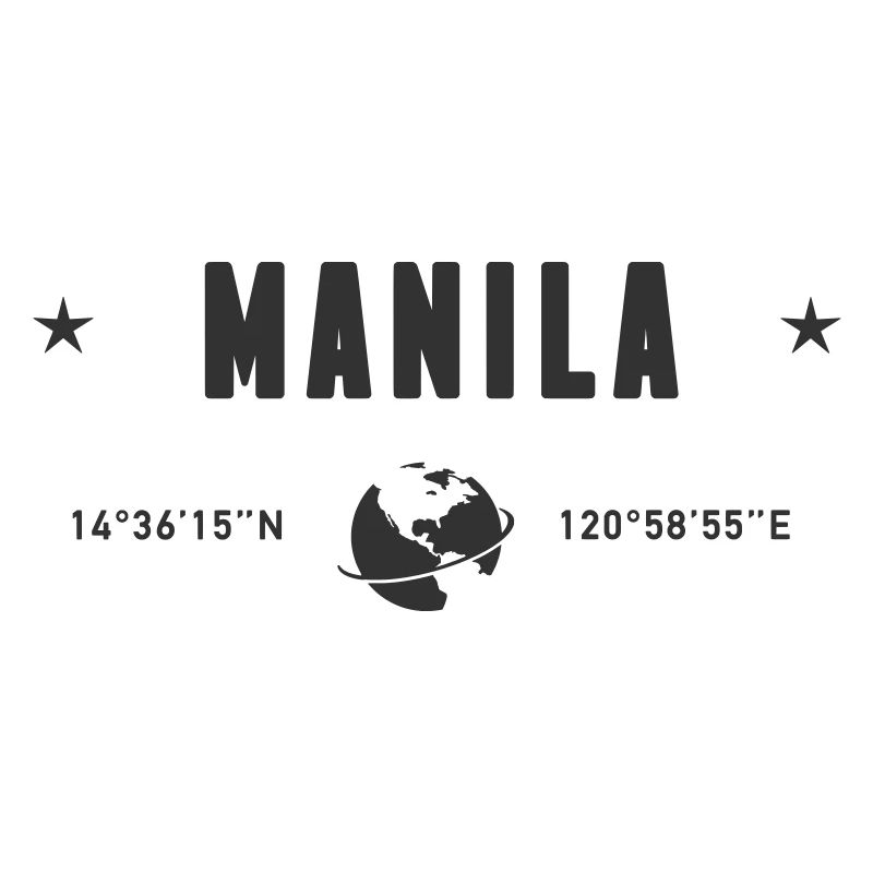 Manila Philippines Coordinates Planet Earth