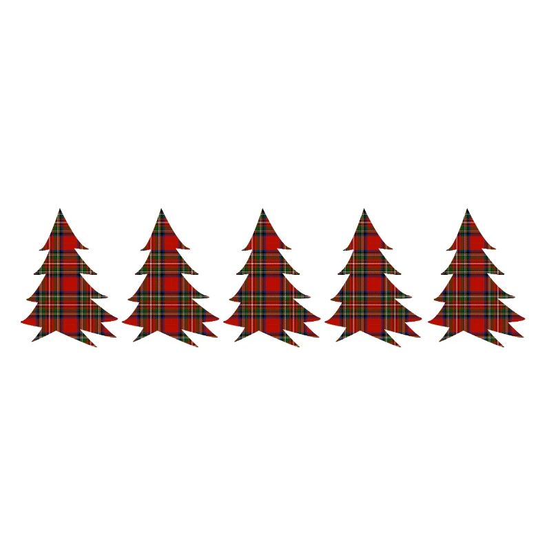 Forest Tartan Trees