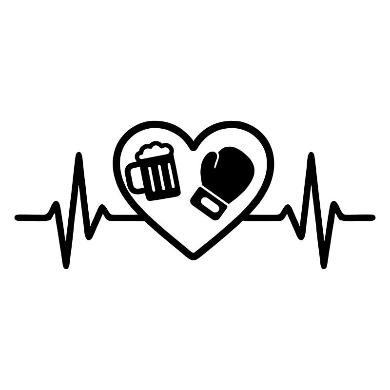 Herz Boxen Bier