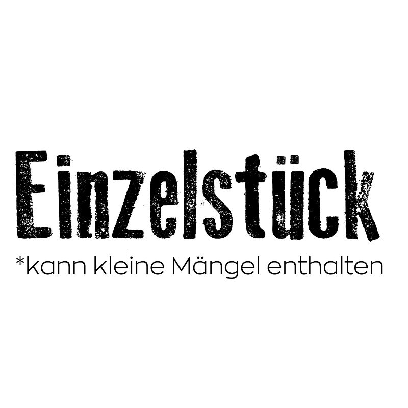 Single piece: may contain small defects