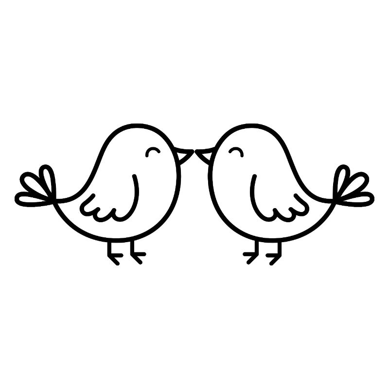 Oiseaux mignons