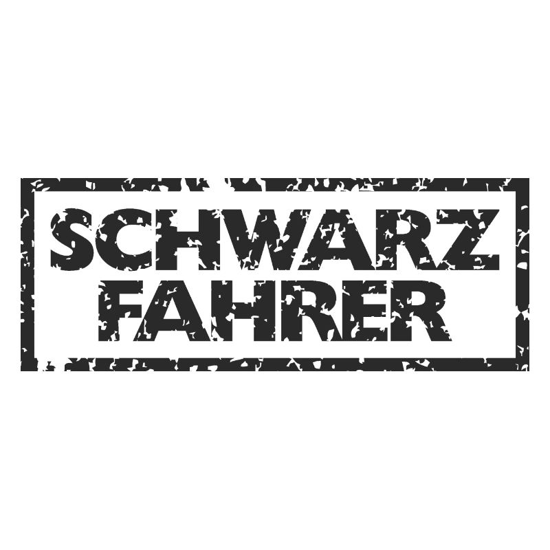Schwarzfahrer (Vintage Schwarz)